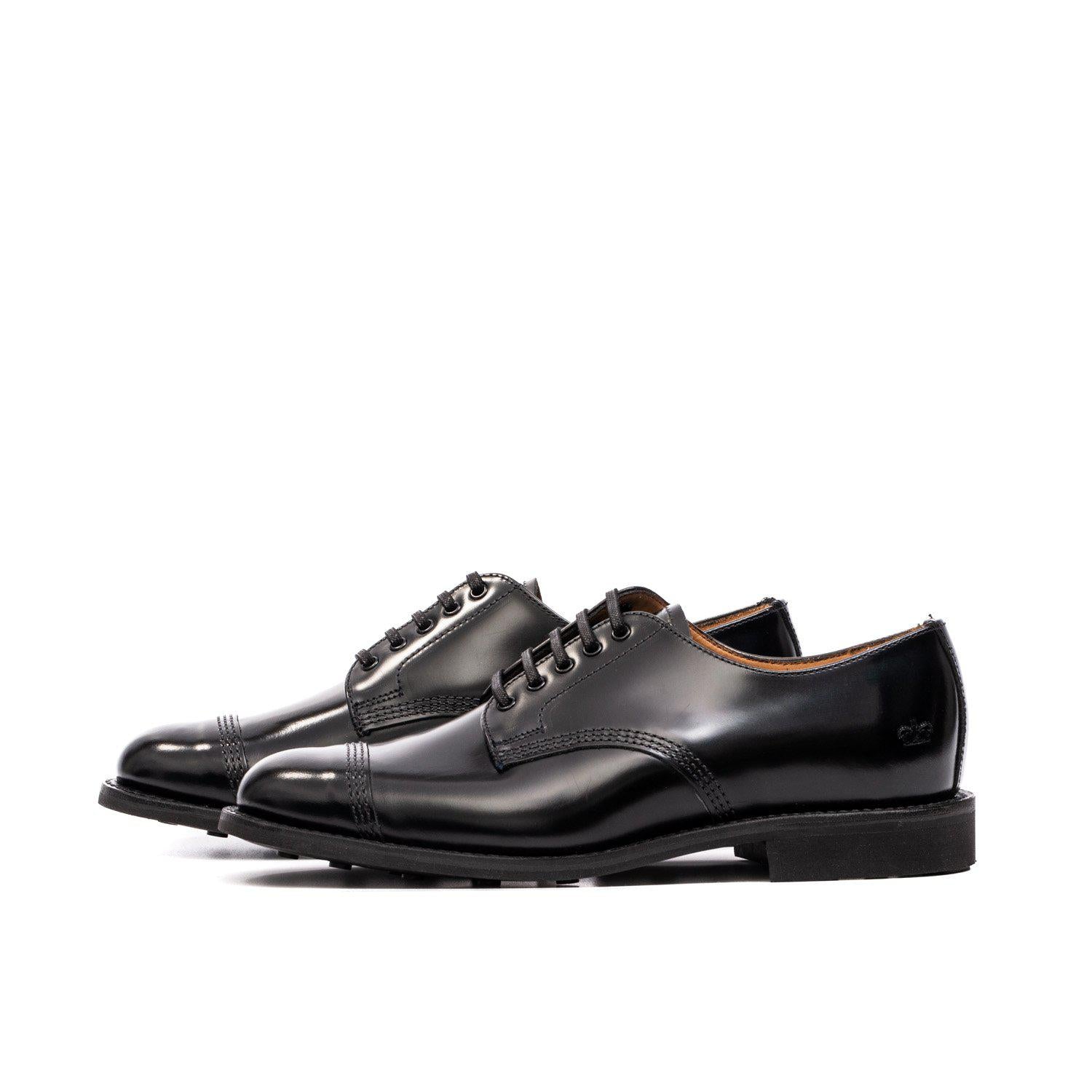 Japan Picusa Gibson Toe Cap Shoe Black 1128B
