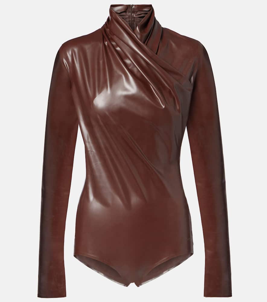 Draped bodysuit