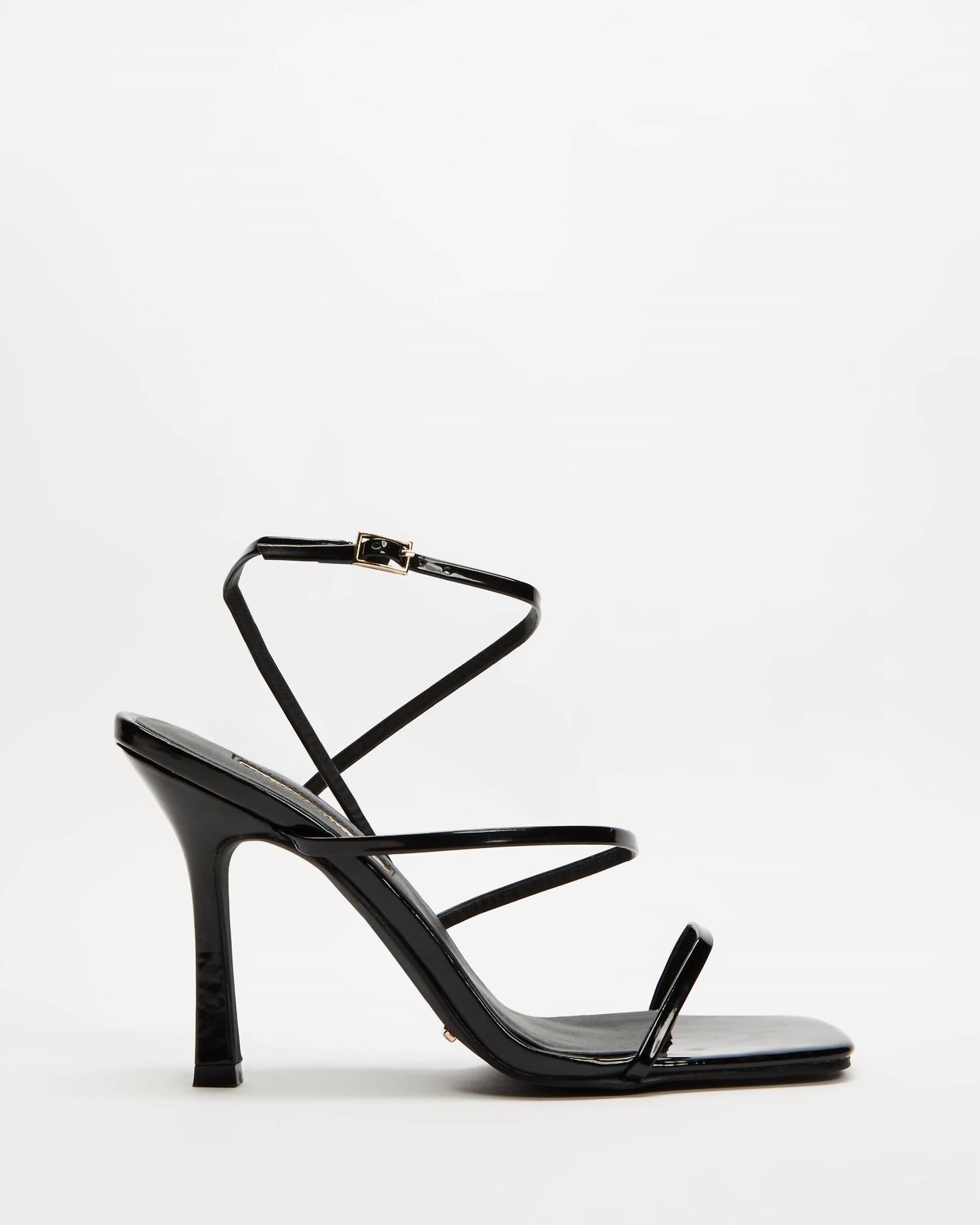 Bentley Ankle Strap Sandal In Black