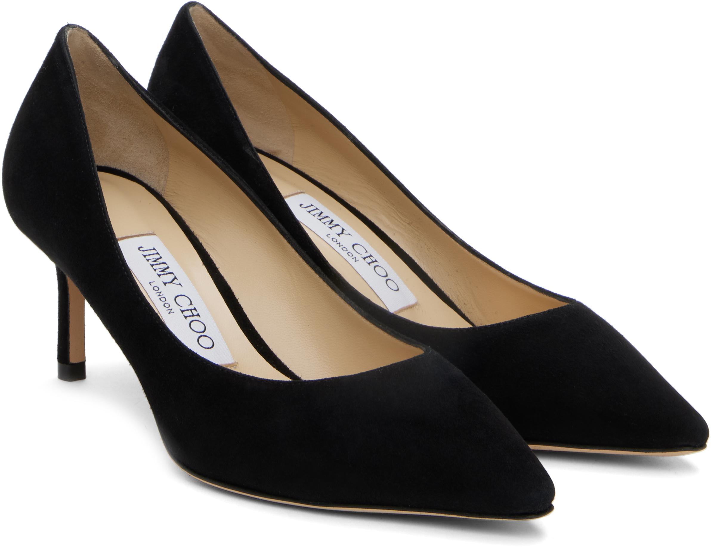 Jimmy Choo Black Romy 60 Heels