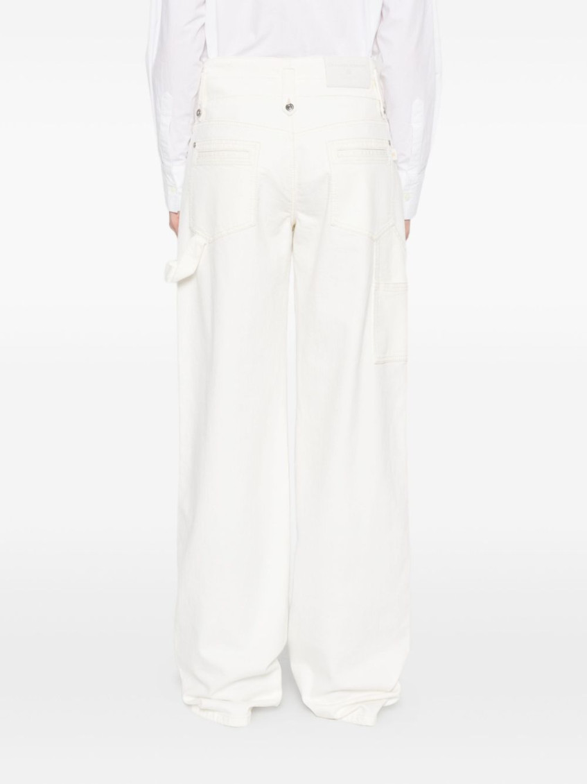 White High-waist Jeans