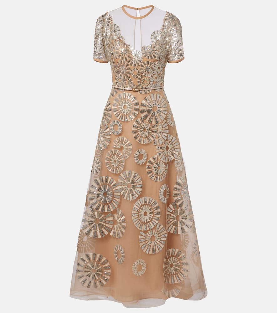 Sequined gown
