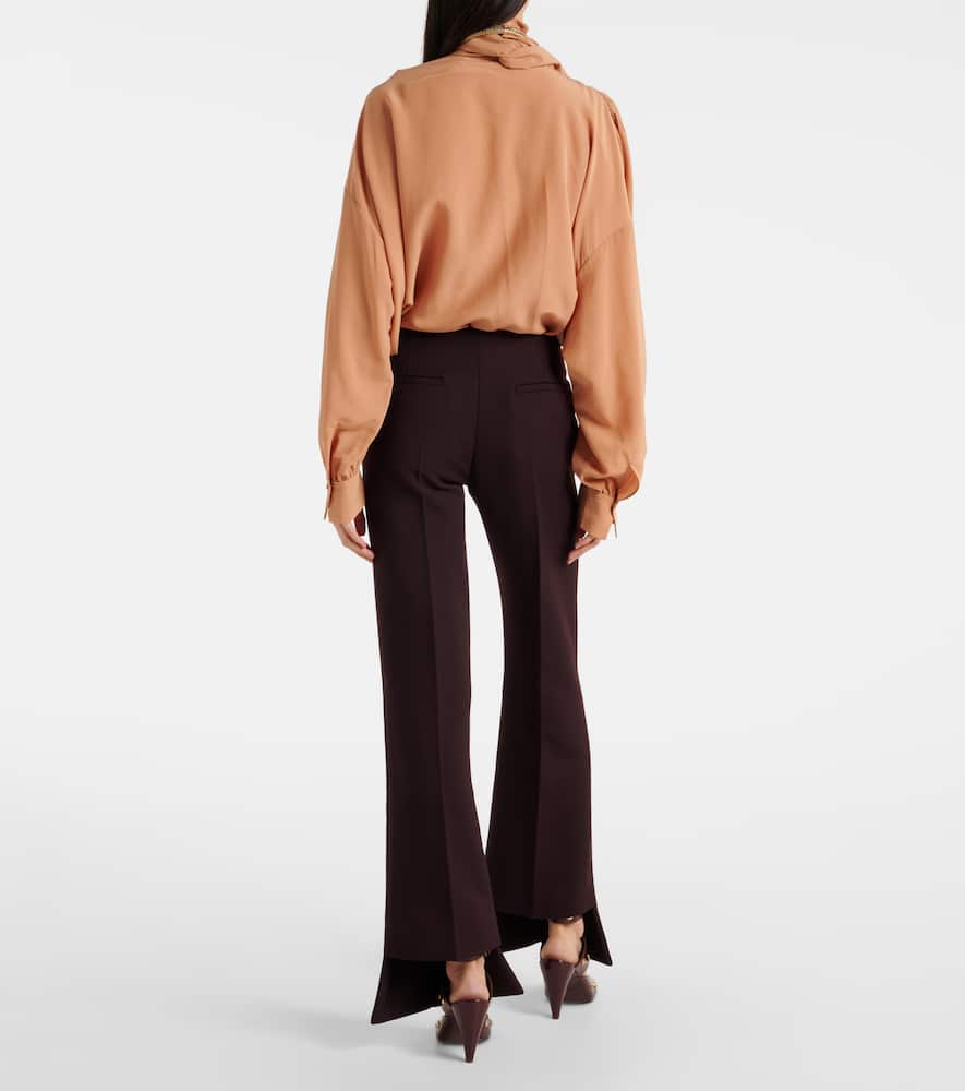 Chloé Wool wide-leg pants