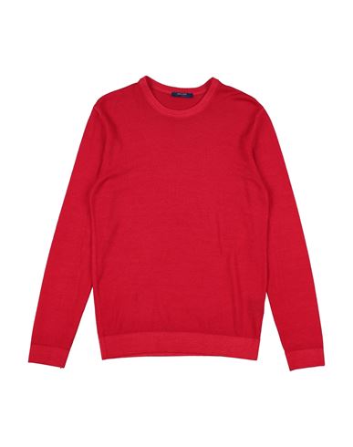 Entre Amis Garçon Kid Boy Sweater Red Size 16 Virgin Wool