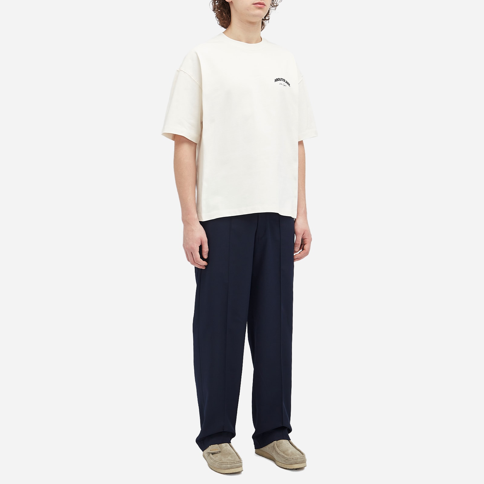 Men's Pleated Trousers V2 Navy