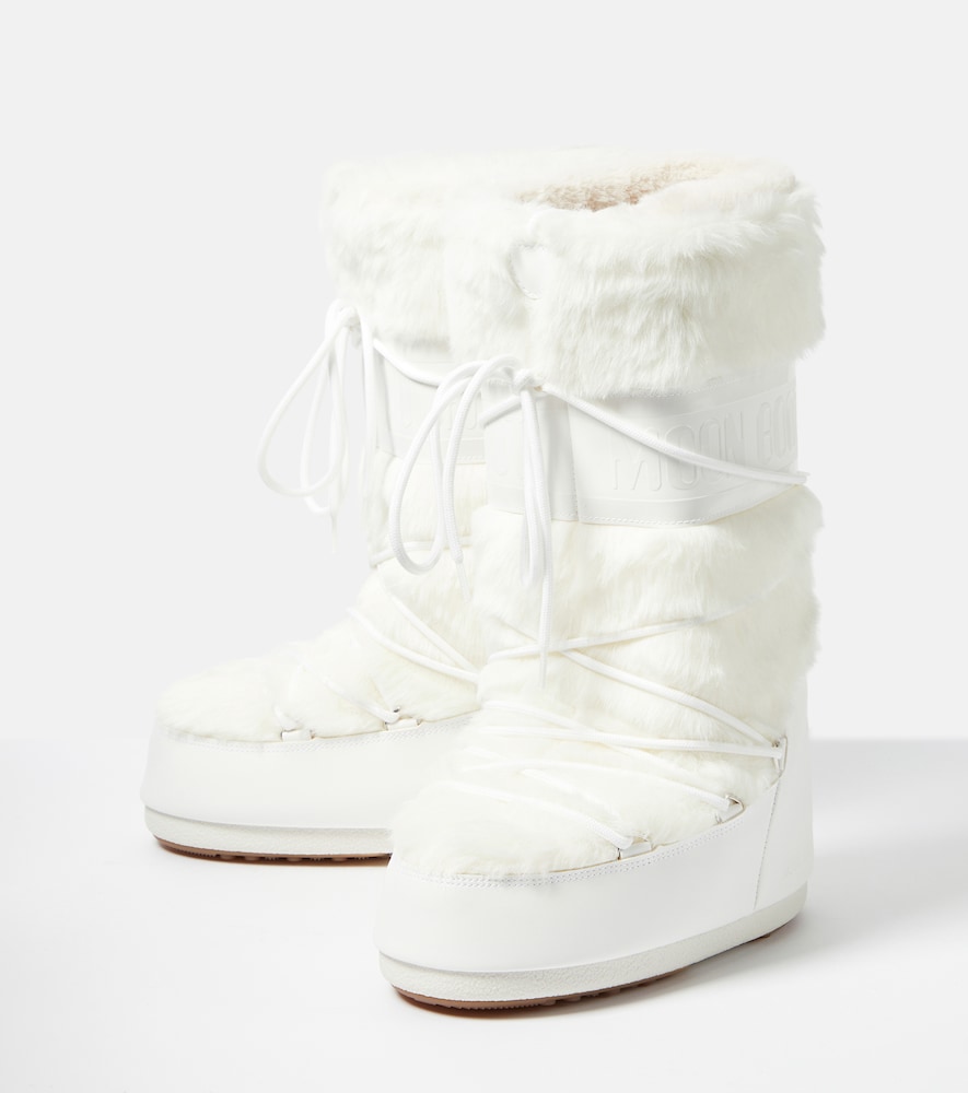 Icon faux fur-trimmed snow boots