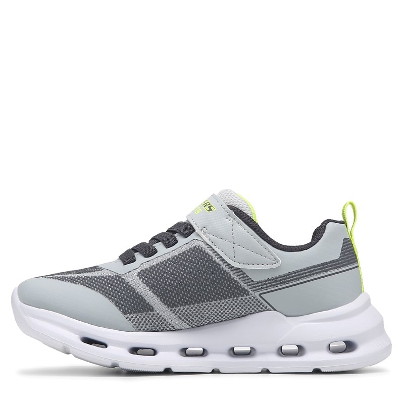 Kids' Glide-Step Lighted Sneaker Little/Big Kid Shoes (Grey/Lime)