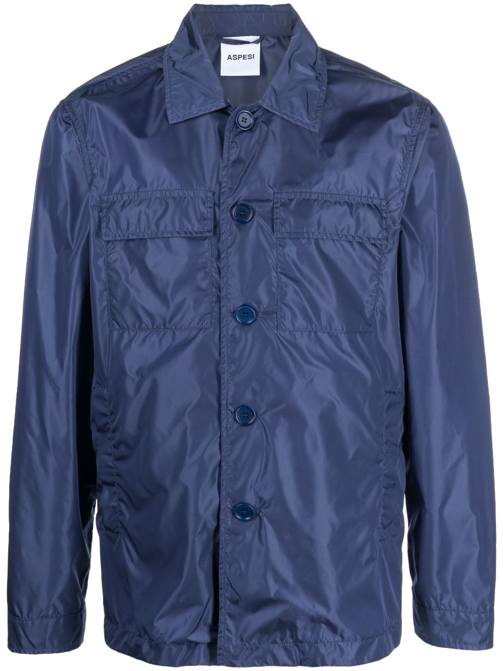 Buttoned long-sleeve shirt - Grey