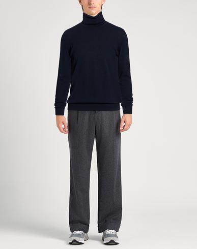 Man Turtleneck Midnight blue Size 38 Wool, Cashmere