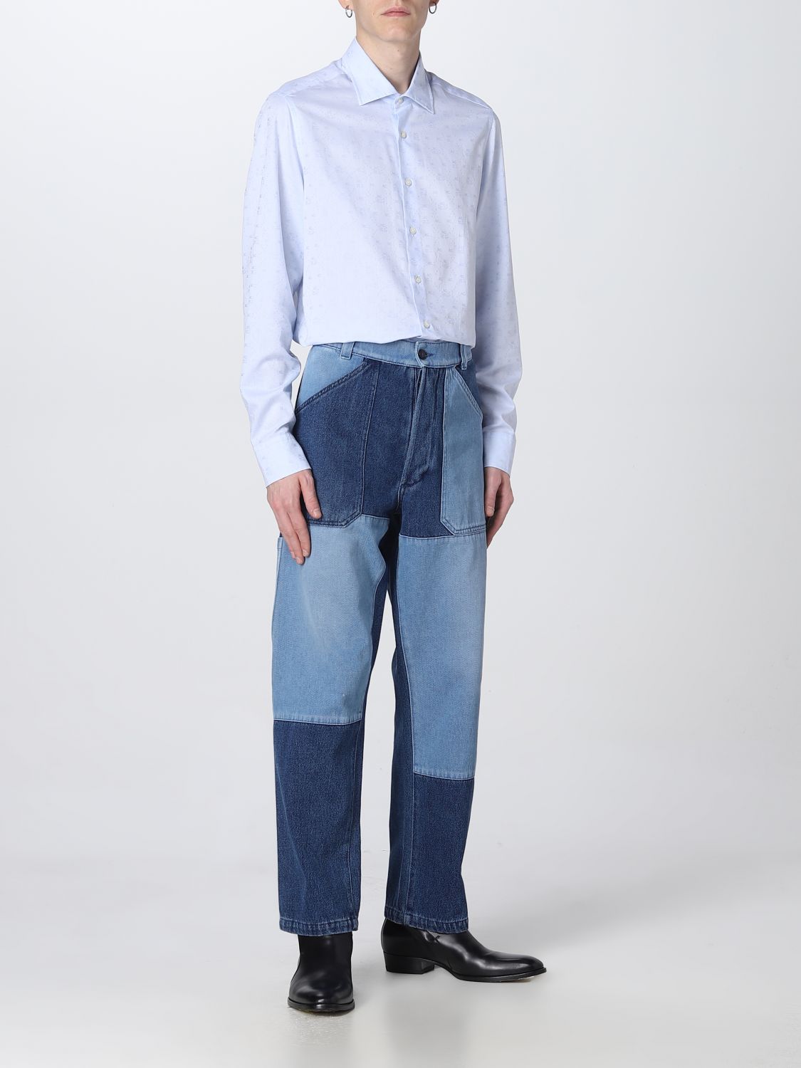 Jeans Men color Blue