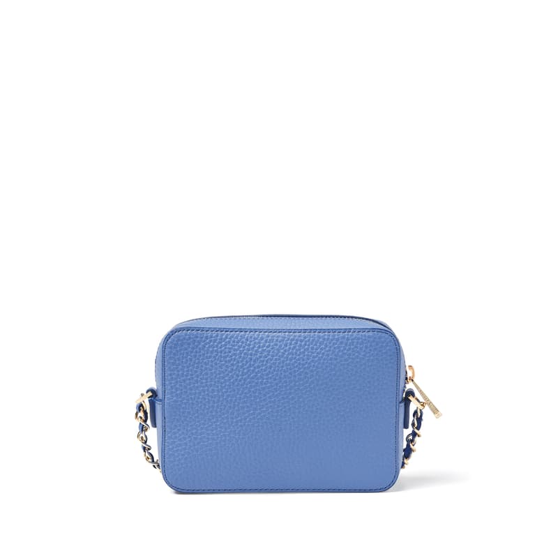 Milly Crossbody Bag in Capri Blue Pebble