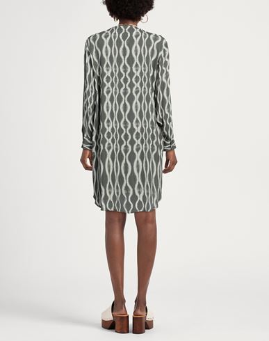 Aglini Woman Mini dress Military green Size 4 Viscose