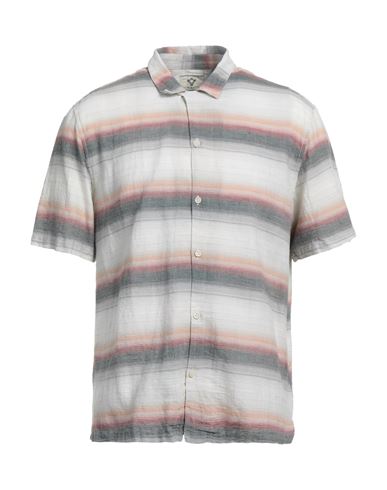 Man Shirt Beige Size XXL Cotton