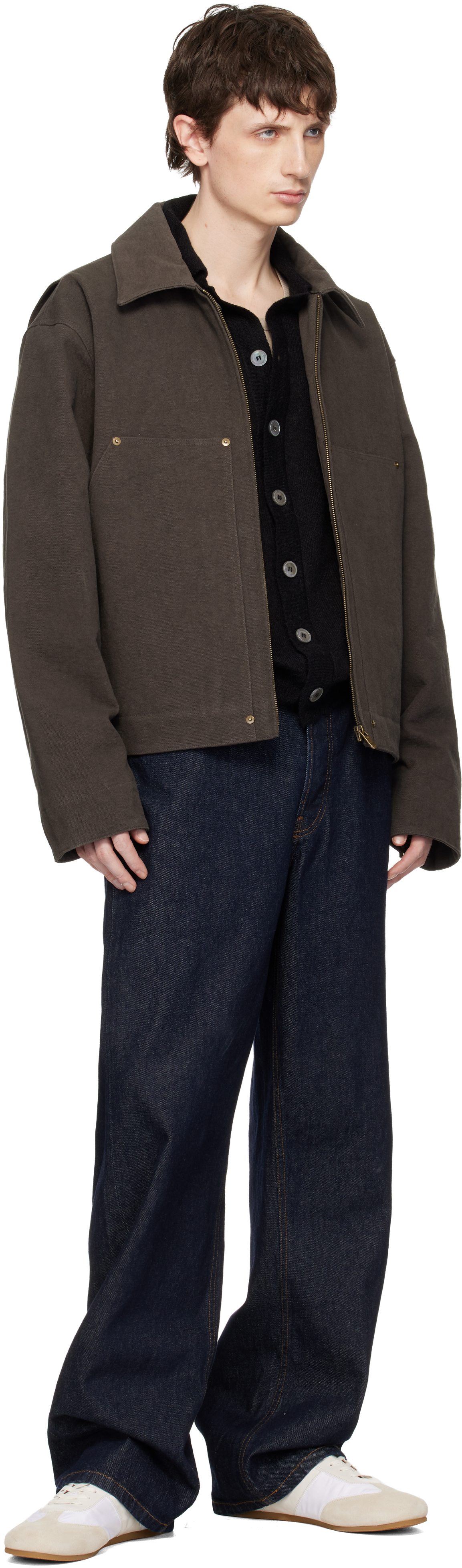 Brown Worker Jacket