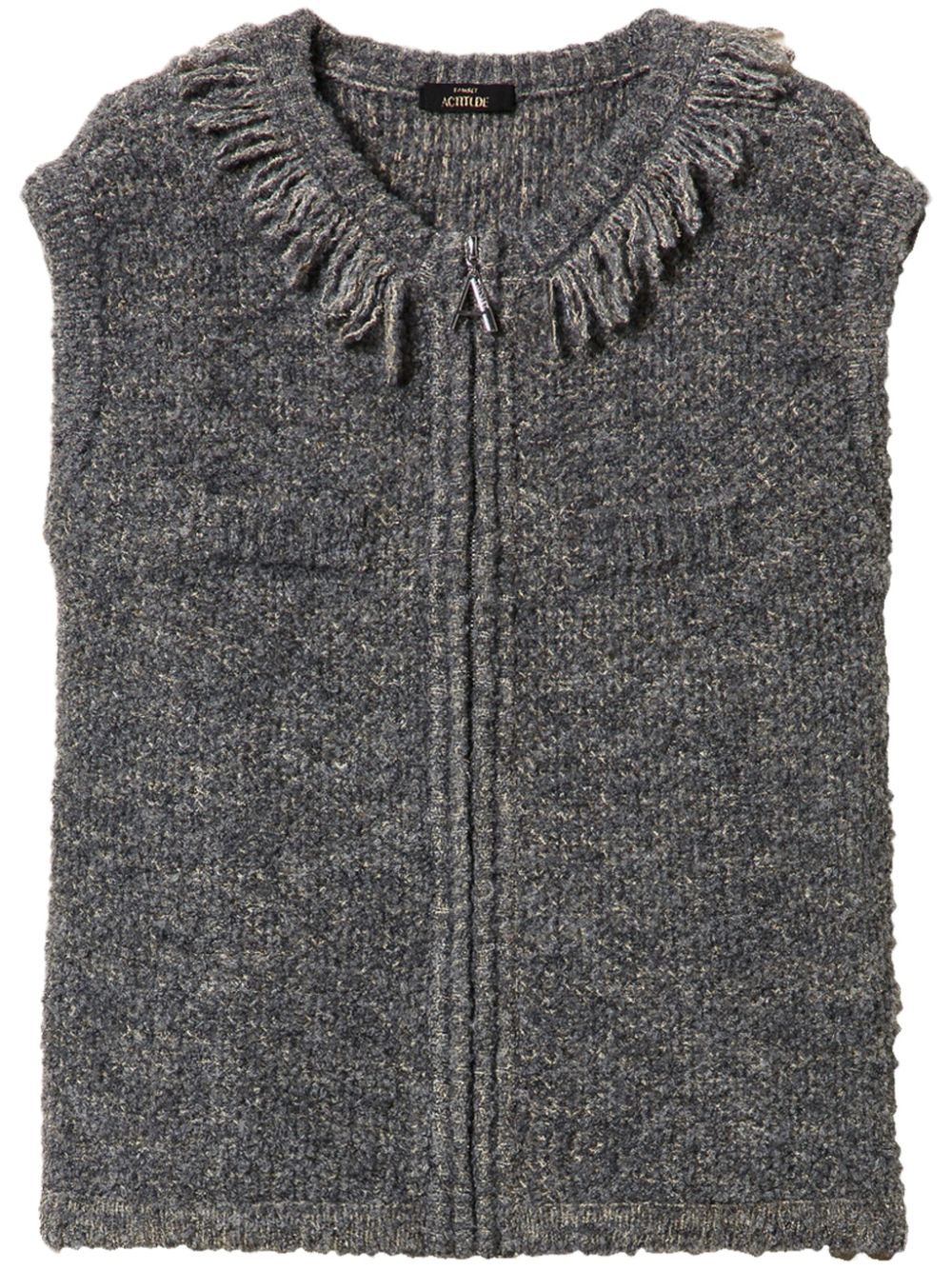 Bouclé gilet - Grey