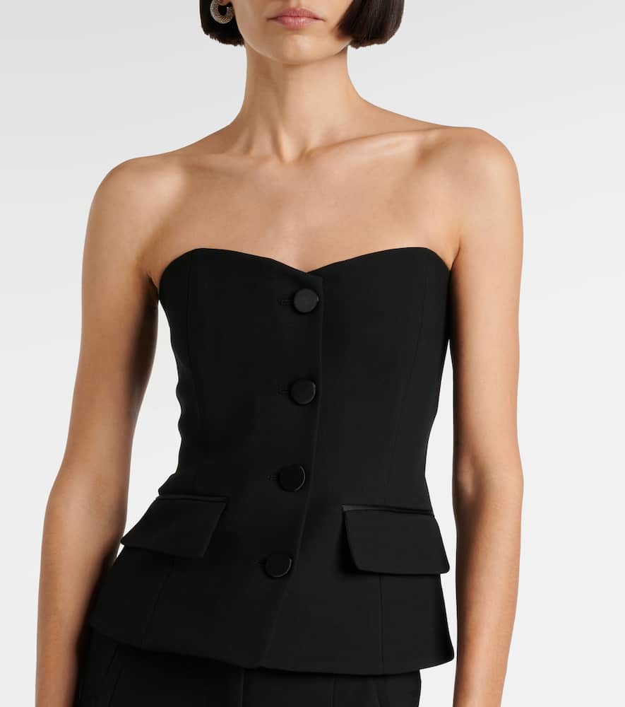 Arlette peplum corset top