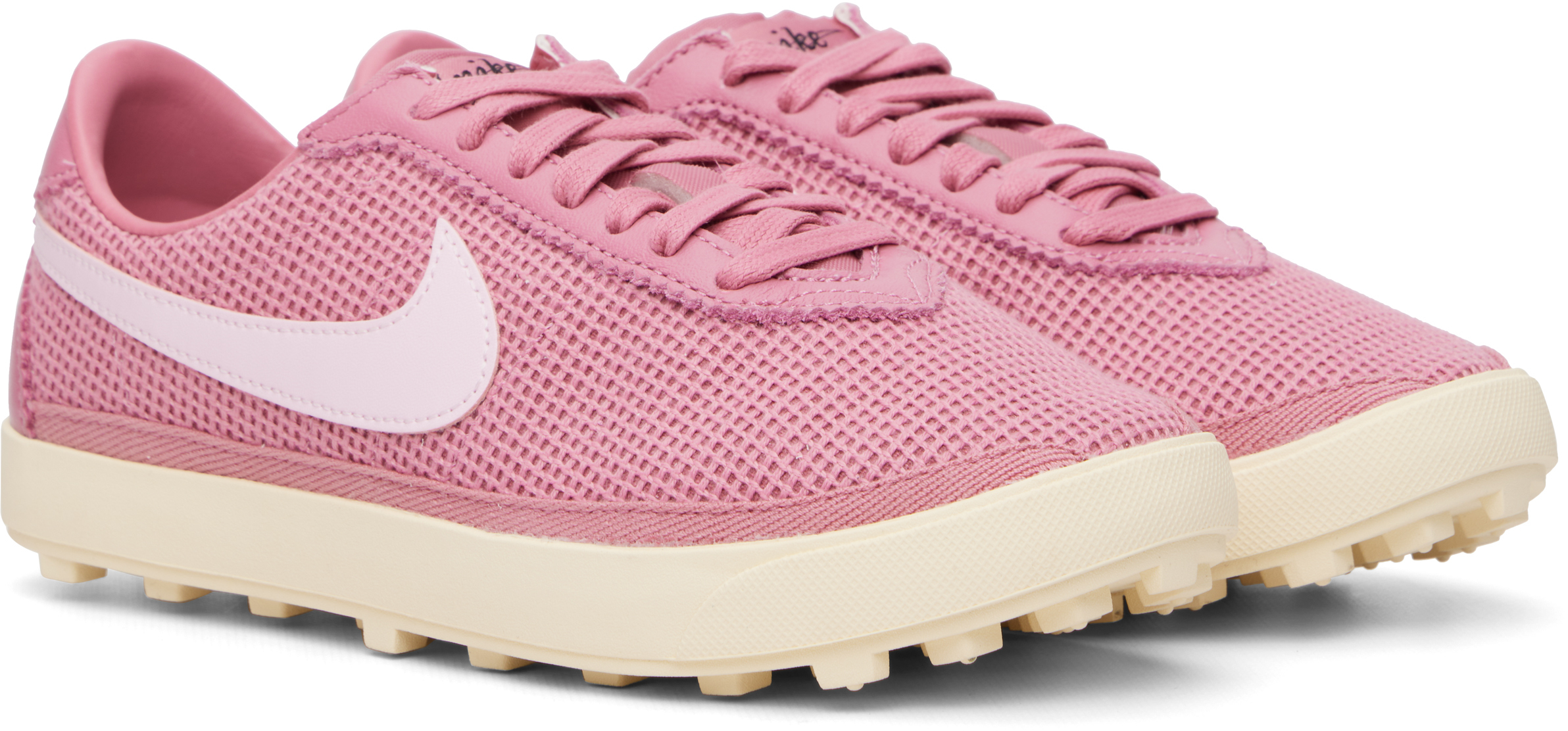Pink Astrograbber Textile Sneakers