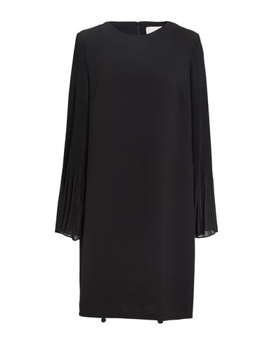 Woman Mini dress Black Size 10 Polyester, Elastane