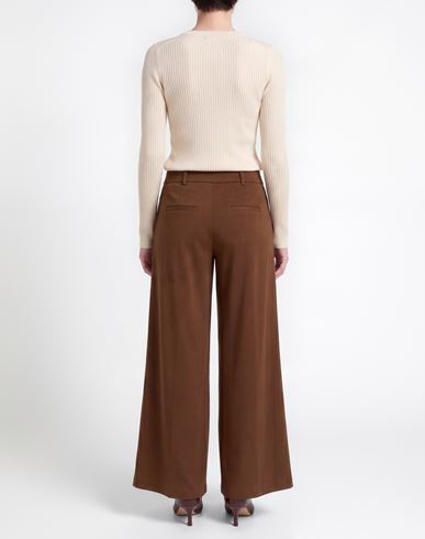 Woman Pants Camel Size XS Wool