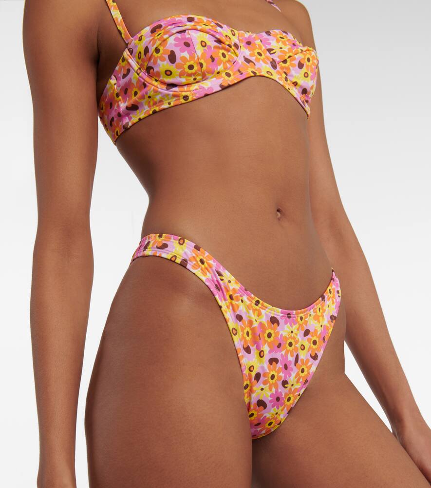 Lenny floral bikini bottoms