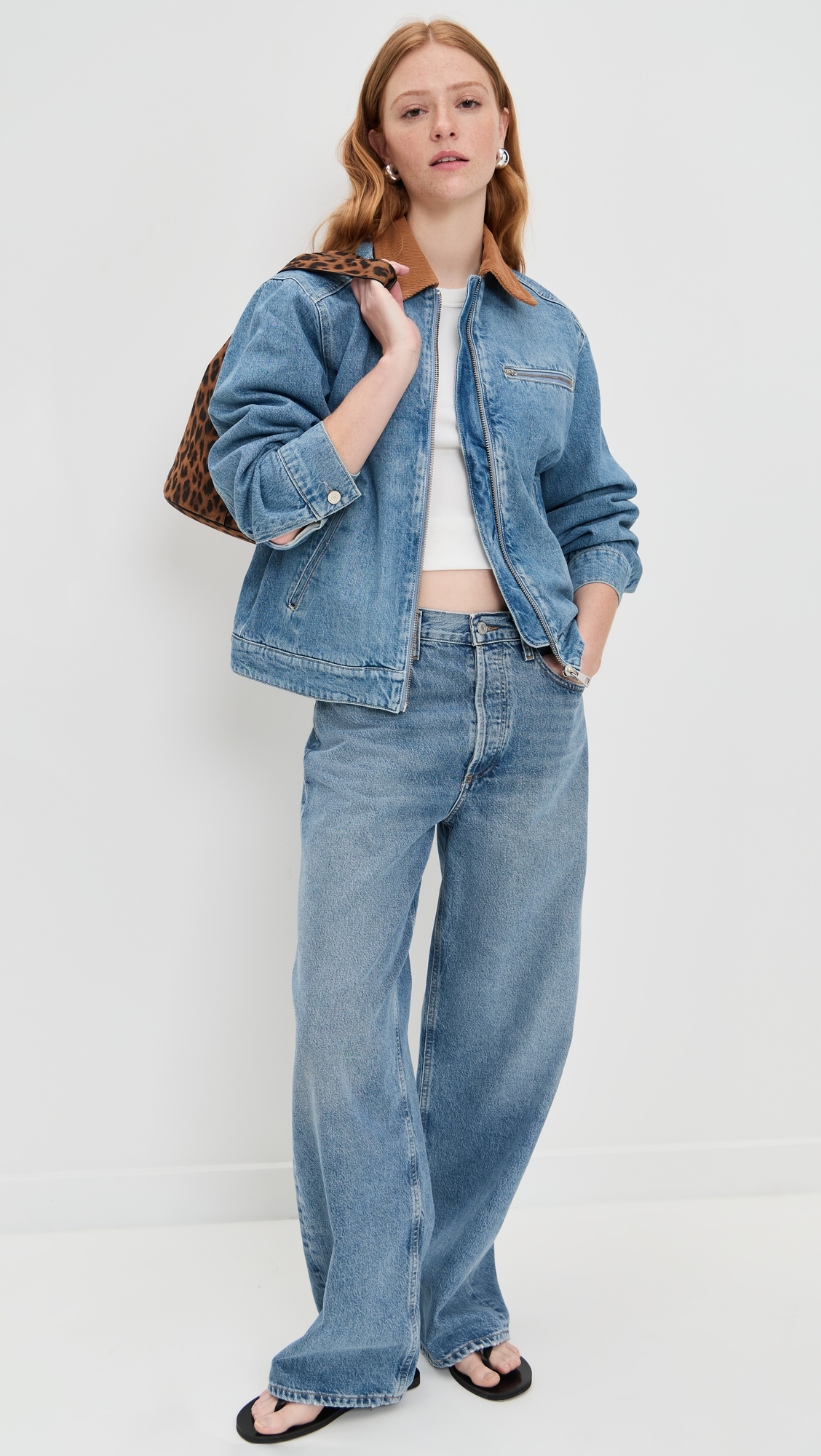 Reformation Harrison Utility Jacket Cooper