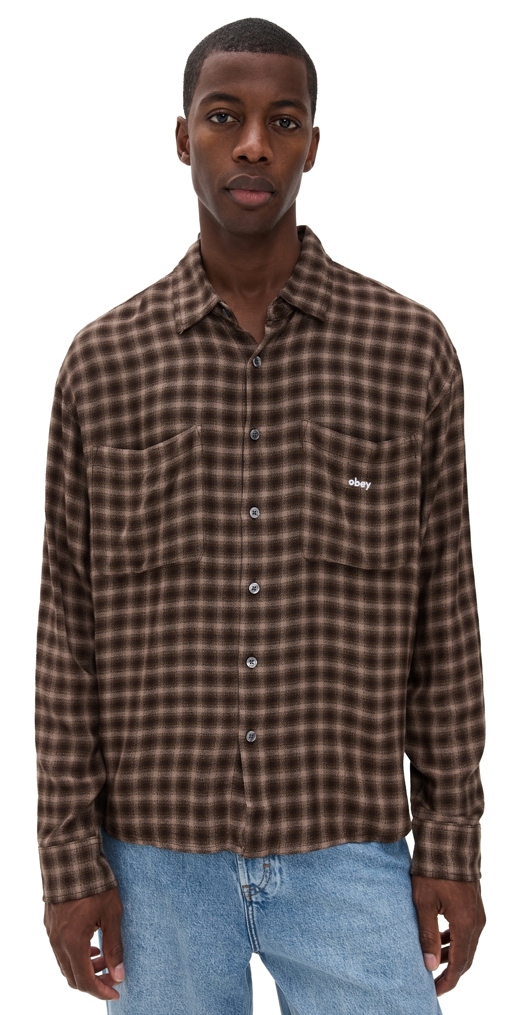 Clarence Plaid Shirt Black