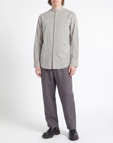 Man Shirt Grey Size 38 Cotton, Acetate