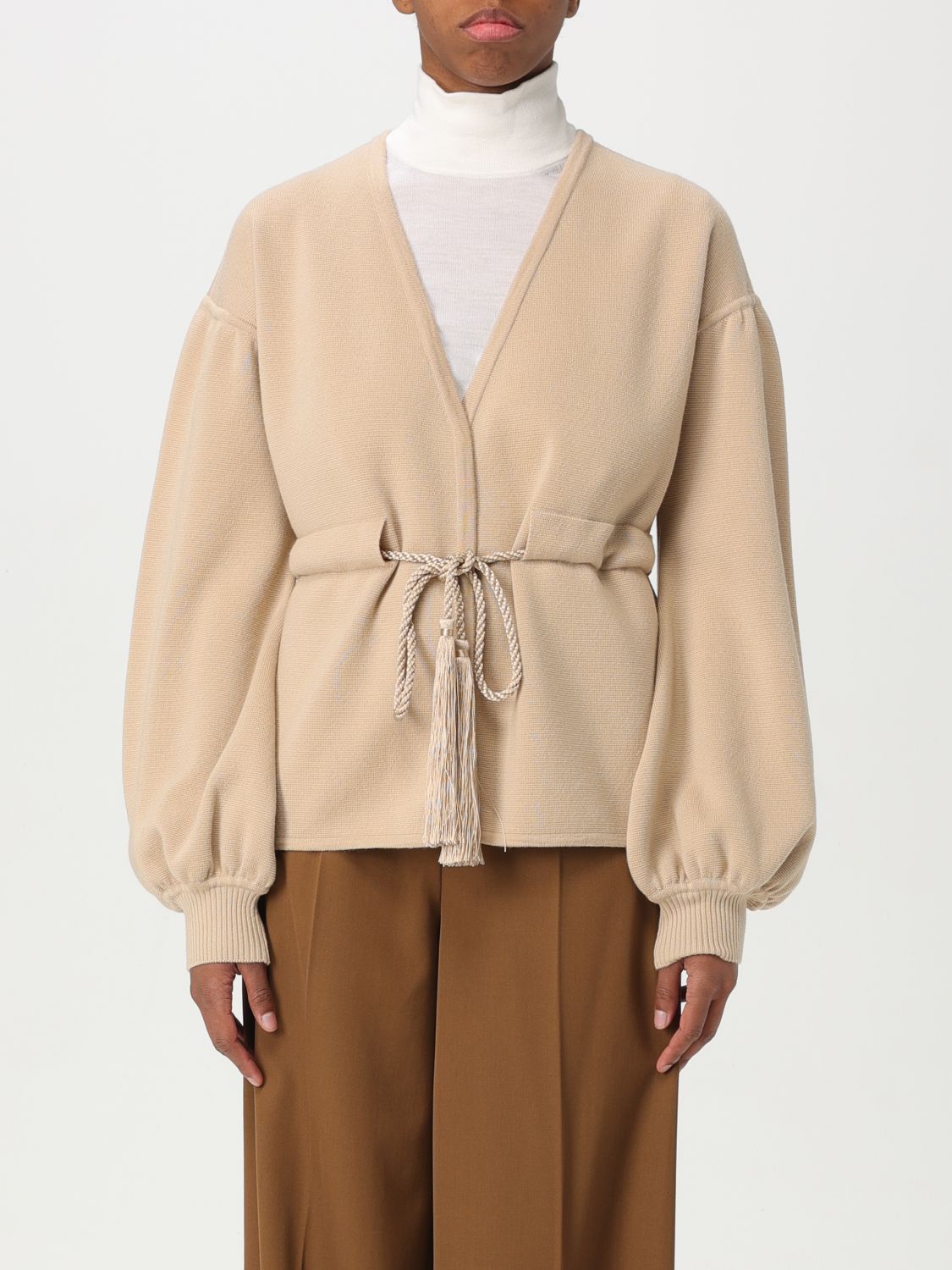Cardigan Woman color White