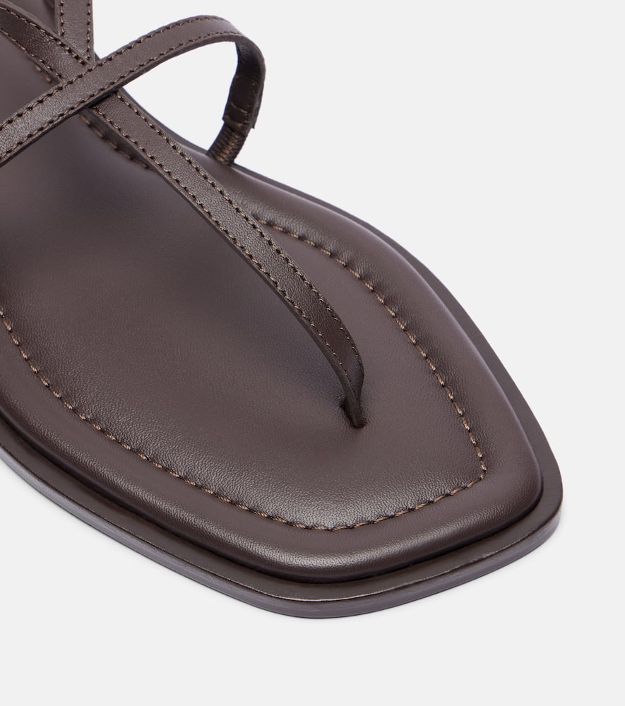 A. Emery Remly leather sandals