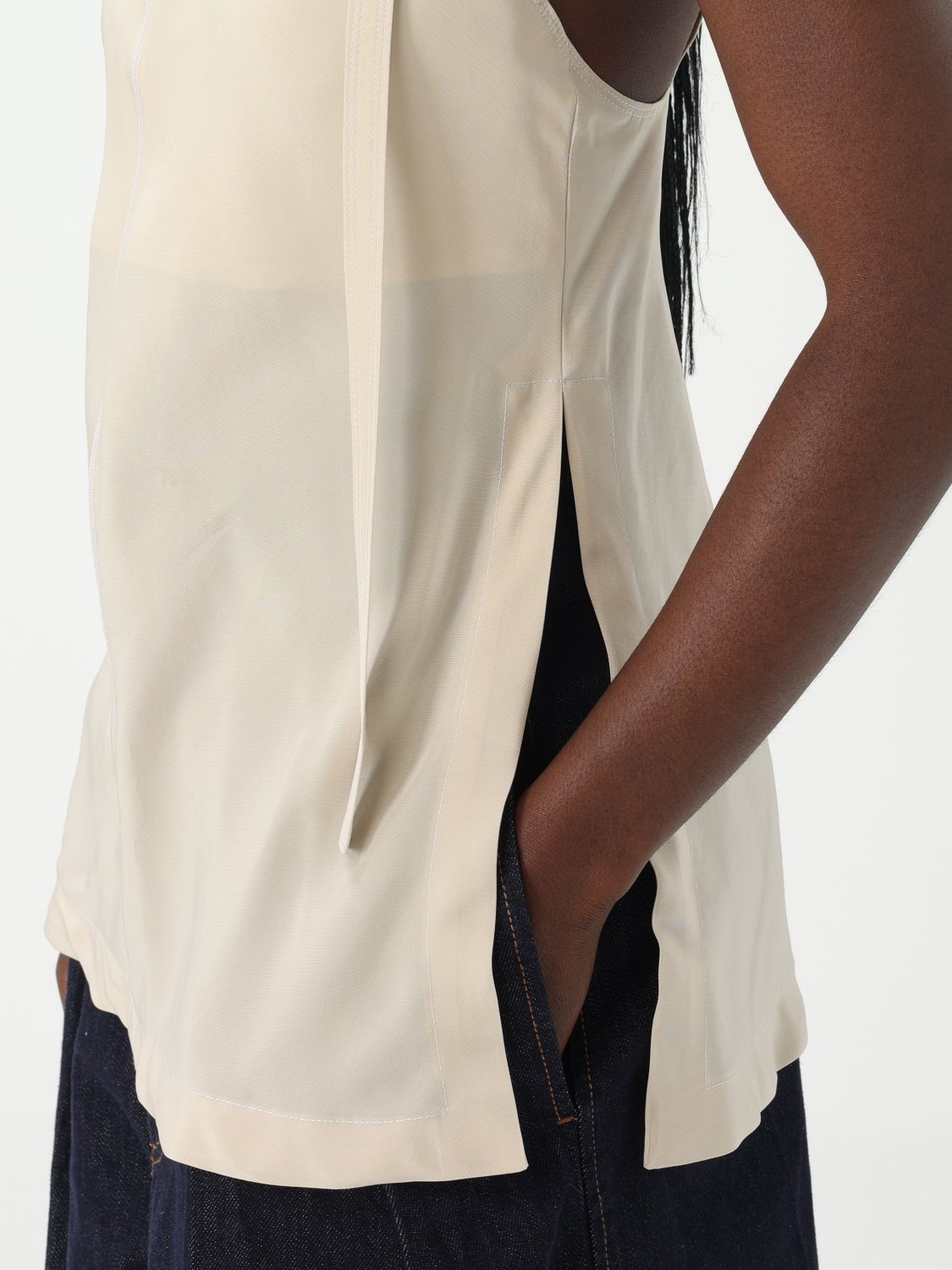 Top SPORTMAX Woman color Ivory