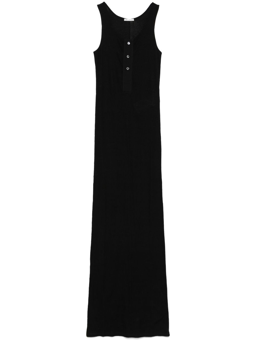 Cotton maxi dress - Black