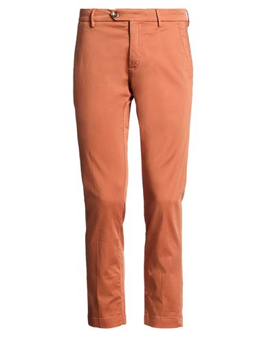 Man Pants Tan Size 32 Cotton, Elastane