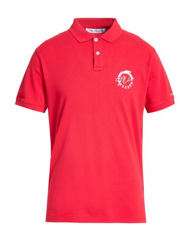 Man Polo shirt Red Size M Cotton