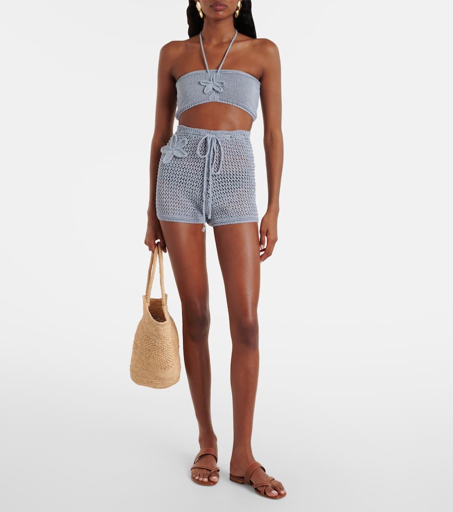 Zorya glitter halterneck top