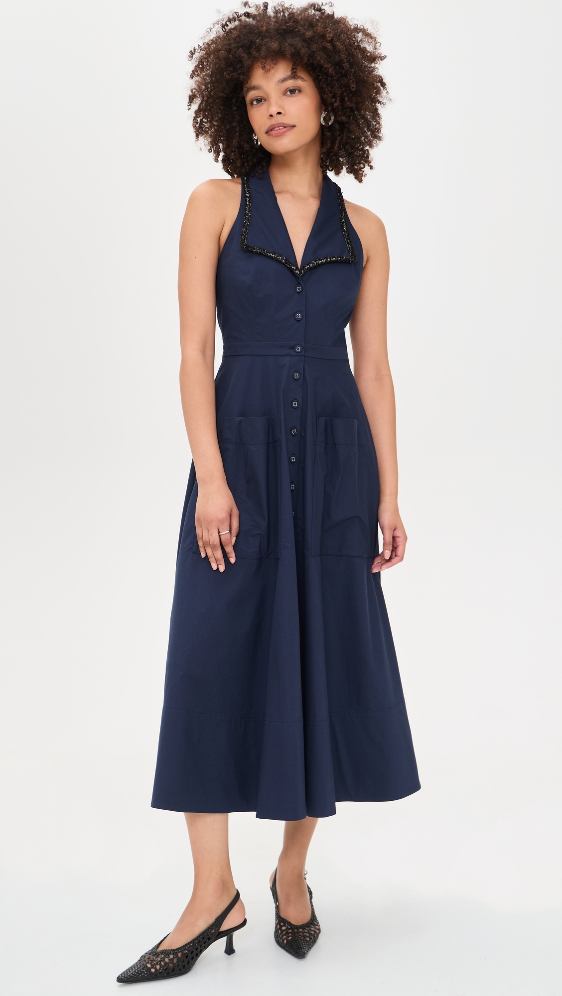 The Jessica Dress True Navy