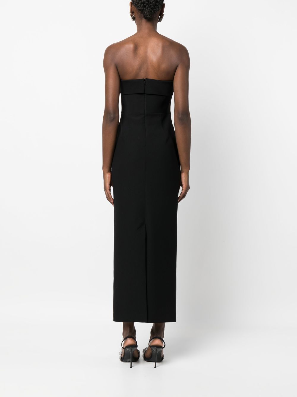 The New Arrivals By Ilkyaz Ozel Strapless Evening Gown Long Dre
