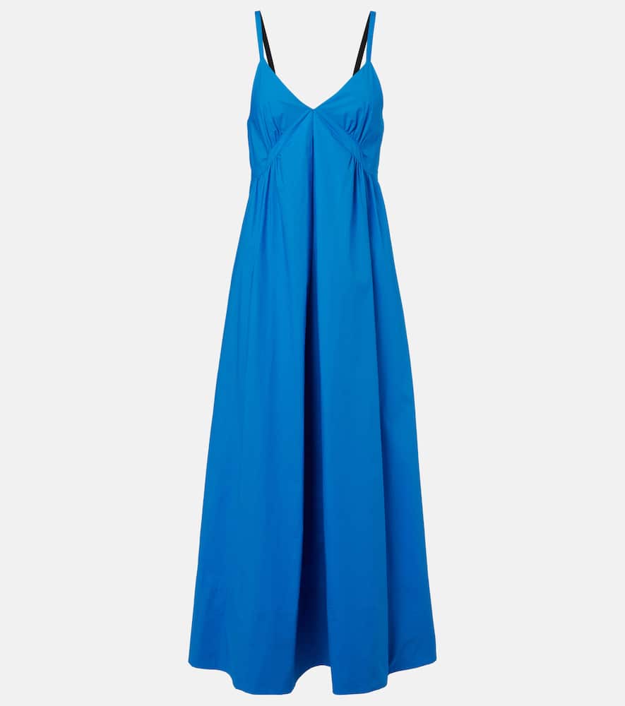 White Label Barker cotton poplin maxi dress