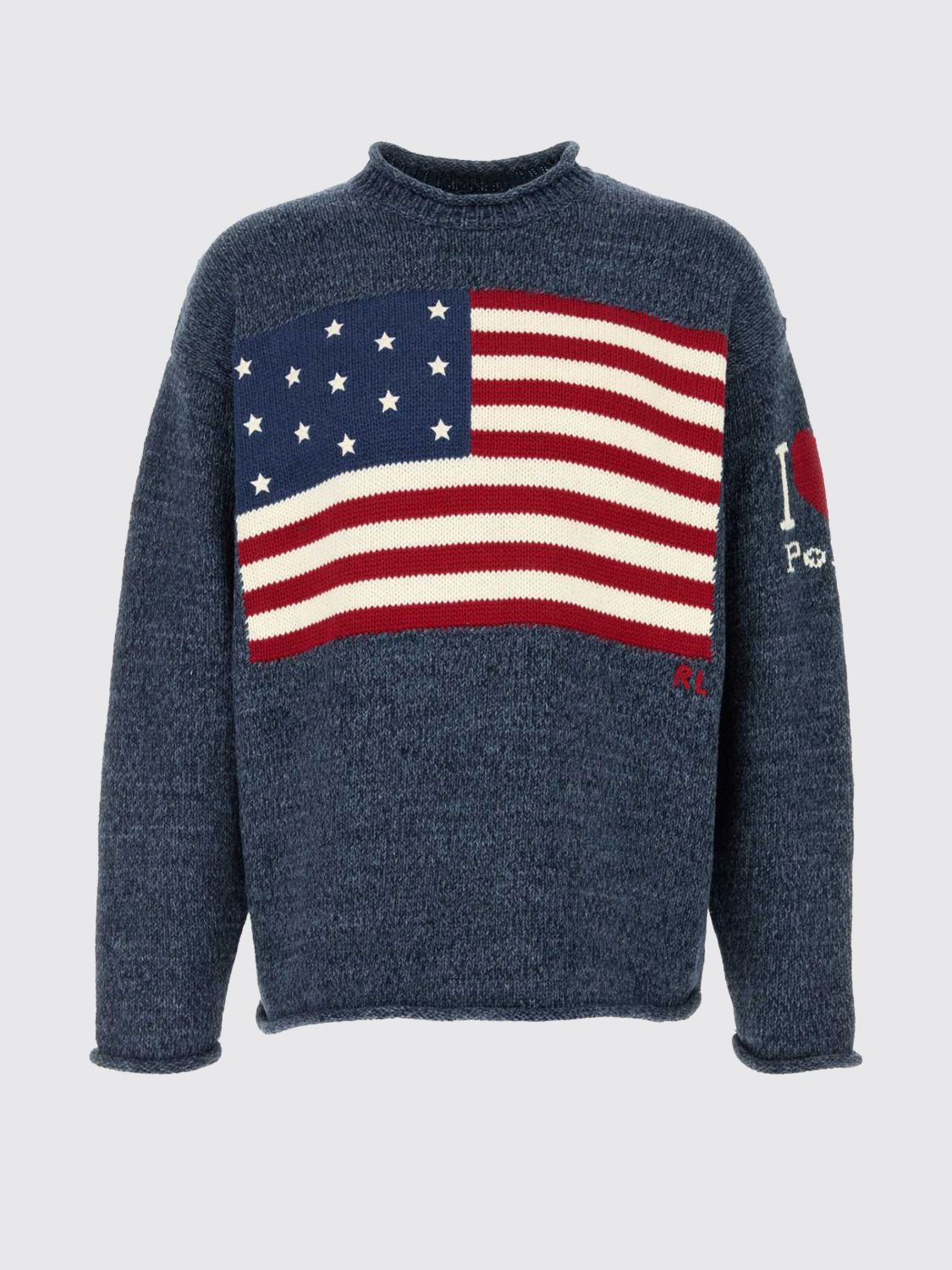 Sweater Men color Blue