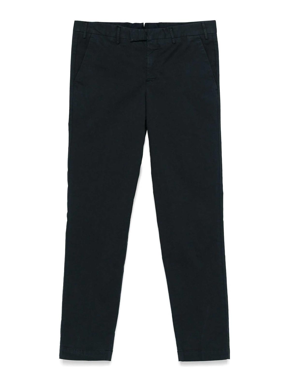 Trousers - Master, Flat Front, Diagonal Pockets, Flap Back Pockets, Finished