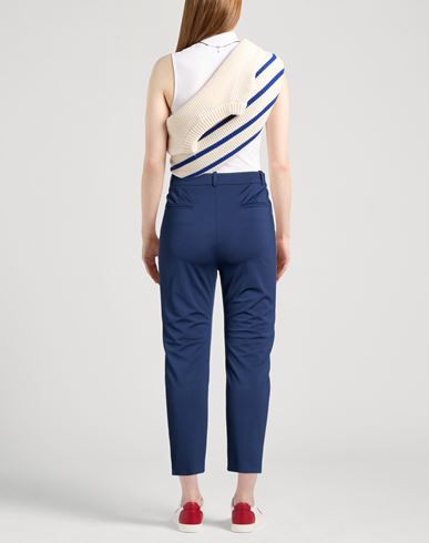 Woman Pants Navy Size 10 Viscose, Polyamide, Elastane