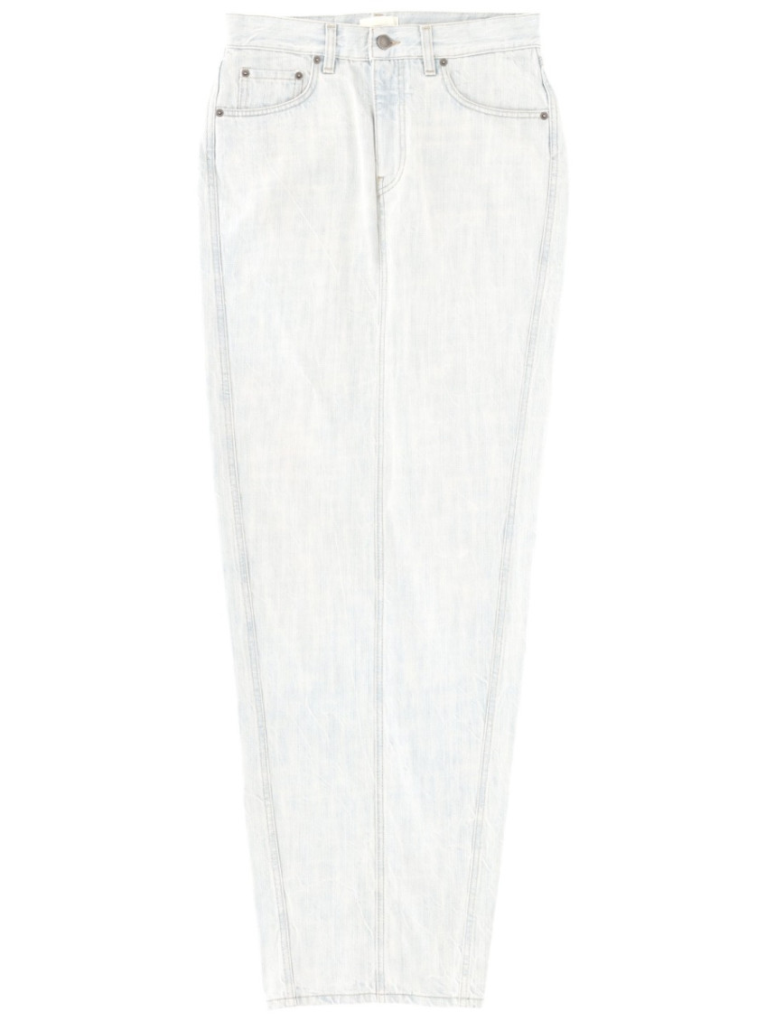 Long Denim Skirt