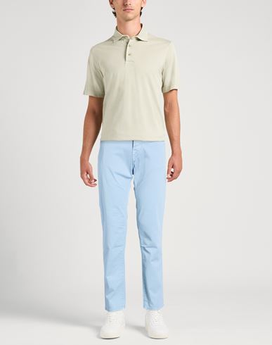 Jacob Cohёn Man Pants Sky blue Size 31 Cotton, Lyocell, Elastane