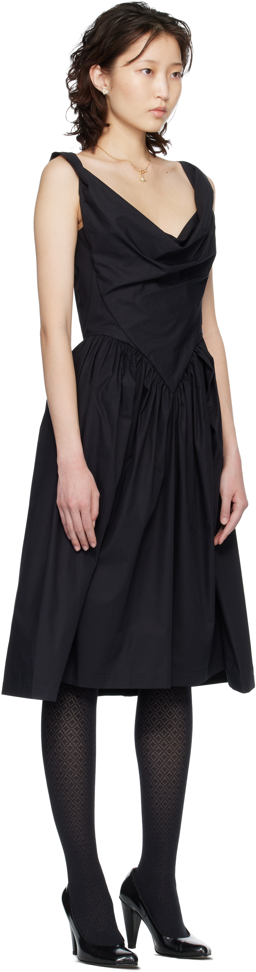 Black Sunday Midi Dress