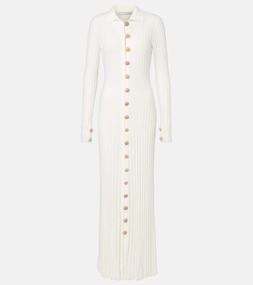 Sundial Shell cotton-blend maxi dress