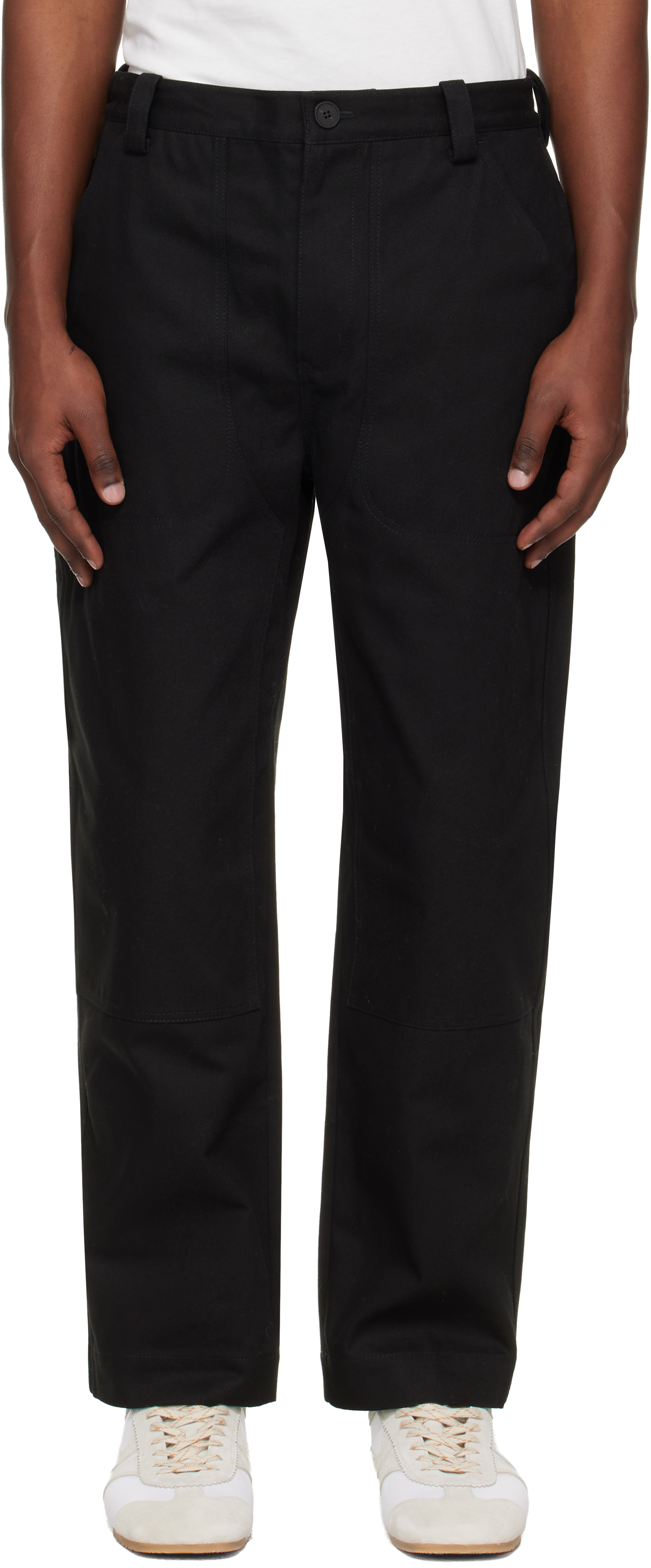 Black Denver Trousers