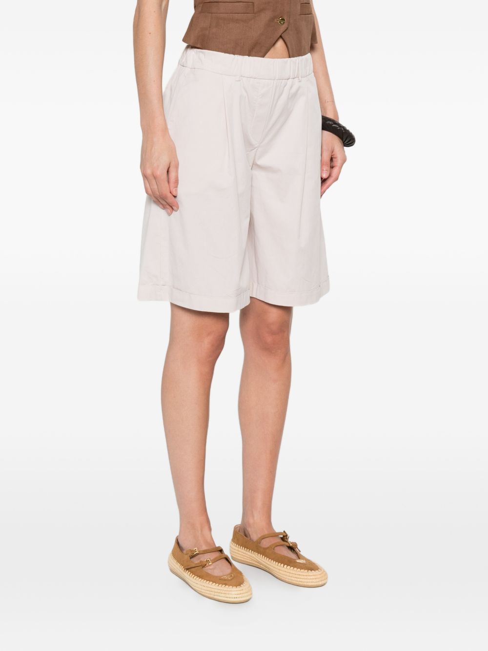 Via Masini 80 Cotton Bermuda Short