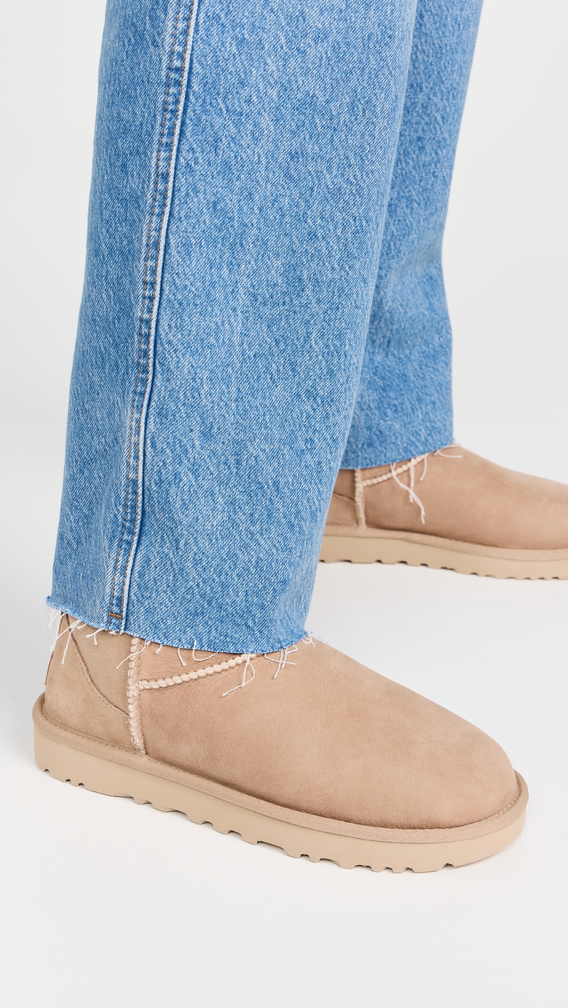 Classic Ultra Mini Boots Sand