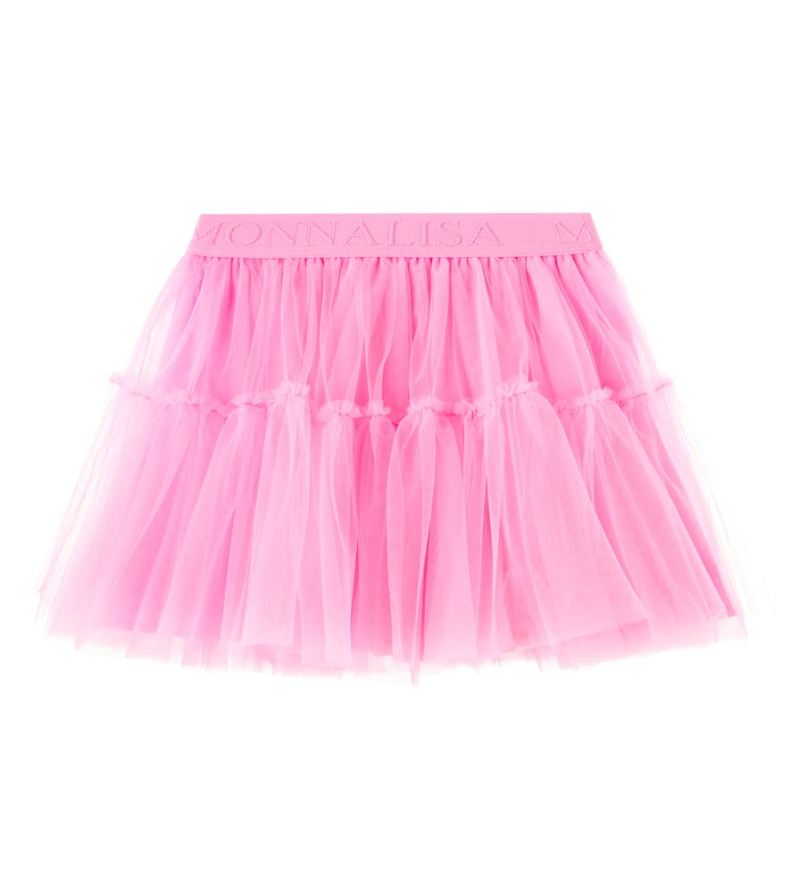 Tiered tulle skirt
