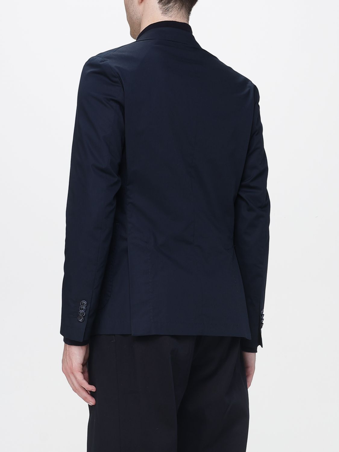 Blazer Men color Blue