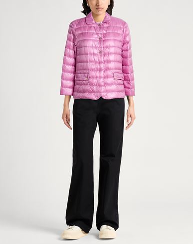 Woman Puffer Mauve Size 10 Polyamide
